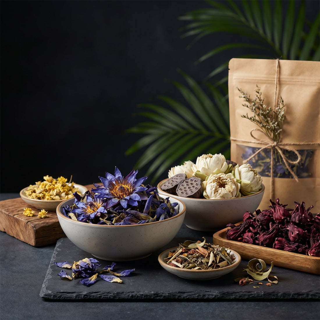 Dehydrated Flowers from Ceylon — Preserving Nature’s Beauty