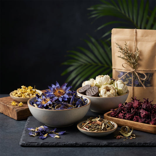 Dehydrated Flowers from Ceylon — Preserving Nature’s Beauty