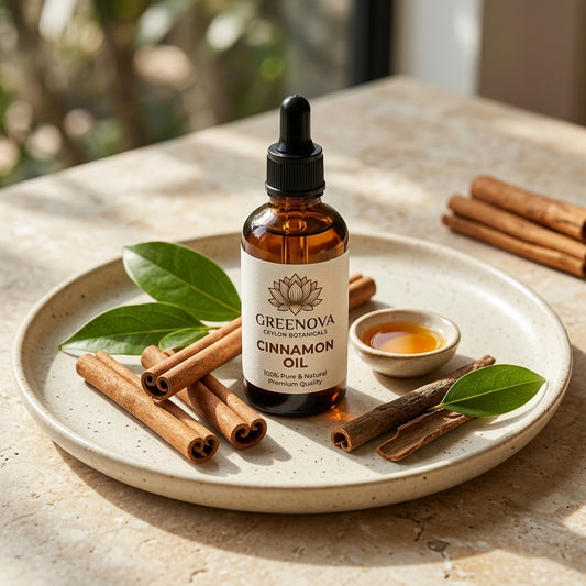 Cinnamon Oil 15ml – Ceylon Cinnamon Botanical Fragrance Oil | Greenova Ceylon Botanicals