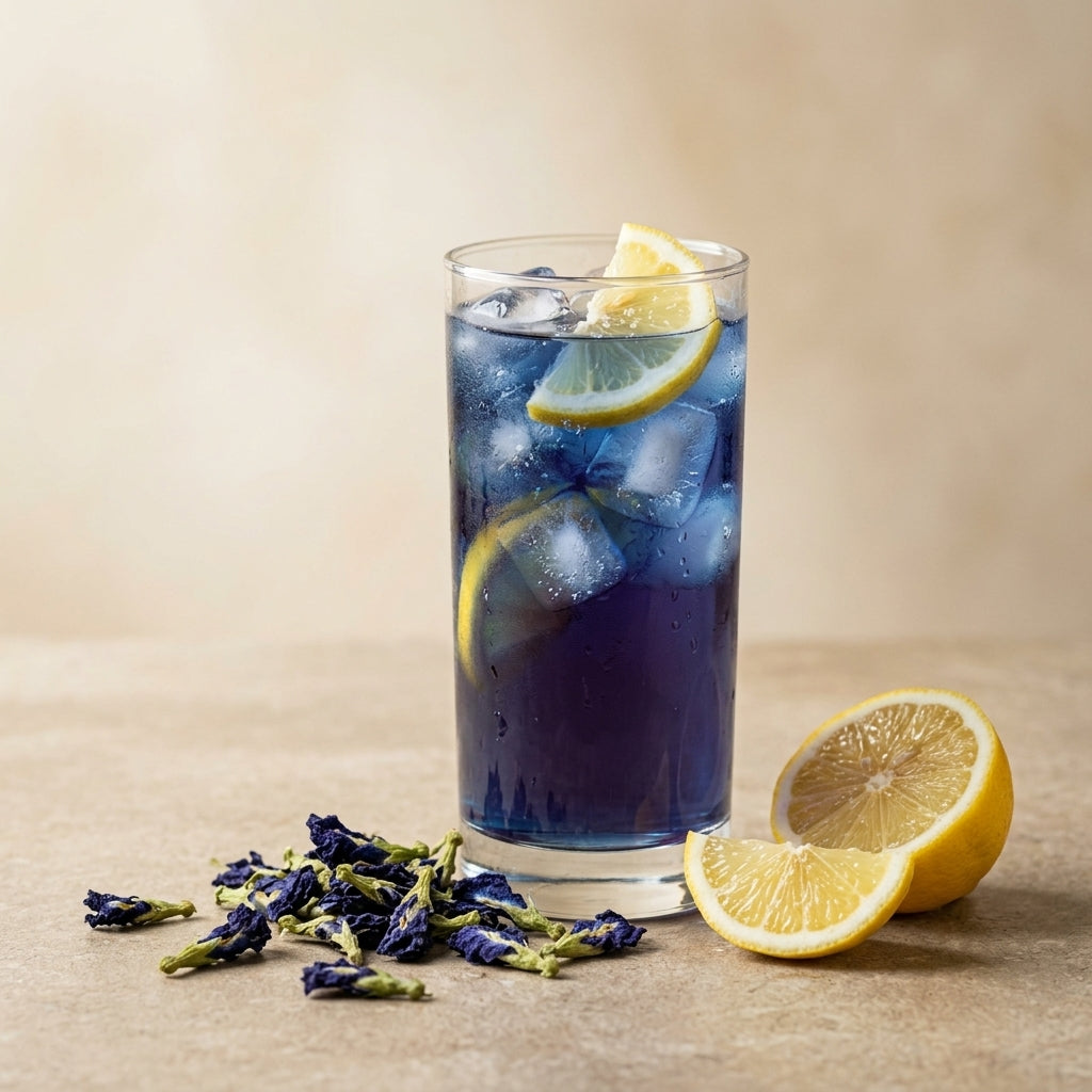 Dried Blue Butterfly Pea Flowers | Natural Ceylon Botanical Tea | Greenova Ceylon Botanicals