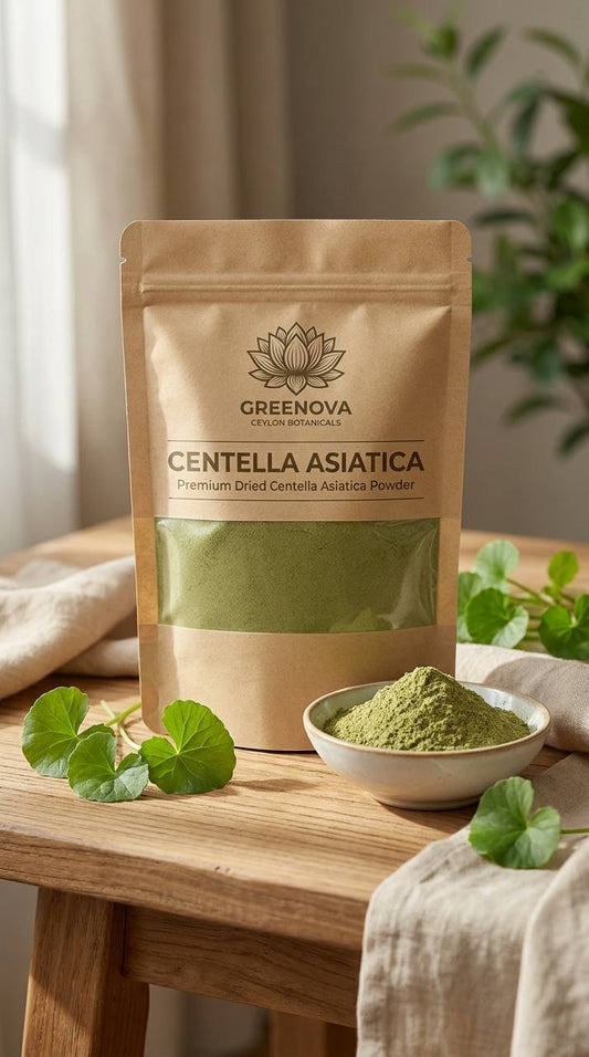 Premium Centella Asiatica Powder | Greenova Ceylon Botanicals