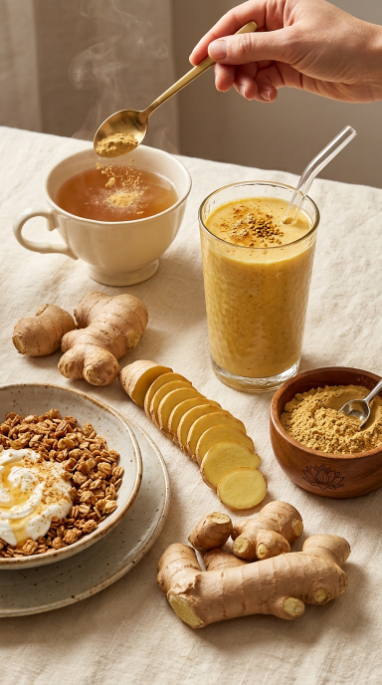Natural Ginger Powder | 100% Pure Dried Ginger Powder | Greenova Ceylon Botanicals