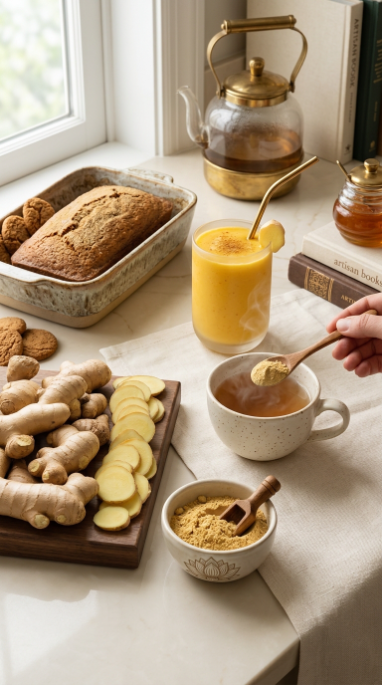 Natural Ginger Powder | 100% Pure Dried Ginger Powder | Greenova Ceylon Botanicals