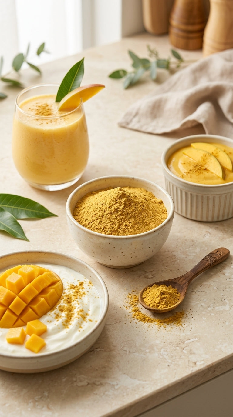 Mango Powder | 100% Natural Dried Mango Powder | Greenova Ceylon Botanicals